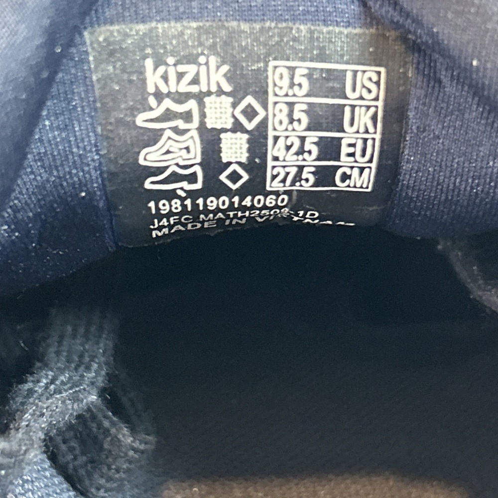 Kizik Athens 2 Hands-Free Slip-On Sneakers Men's Sz 9.5M Navy Blue Comfort Shoes - Picture 12 of 13